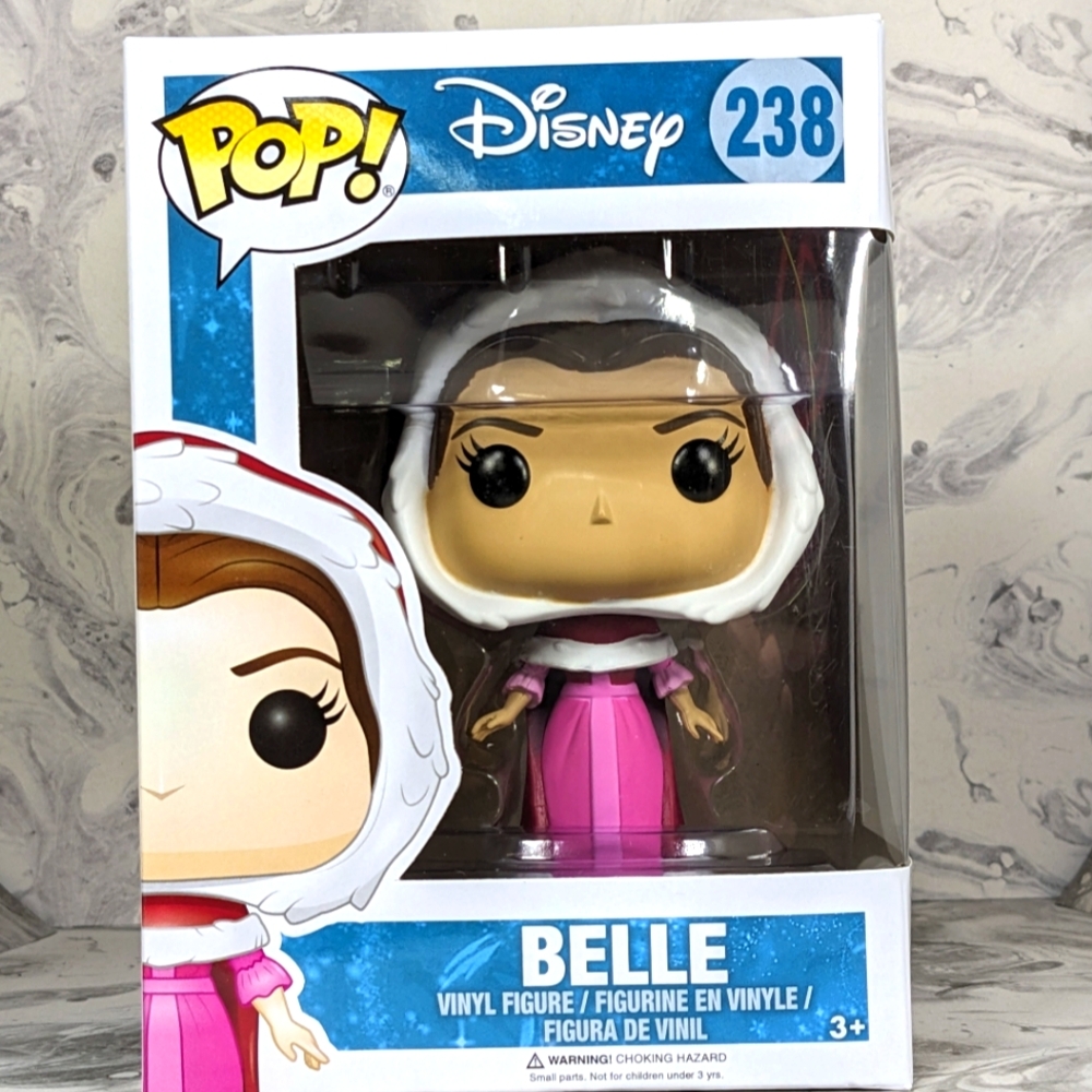 Funko Pop Disney Beauty and the Beast Belle 238 in winter dress, MIB